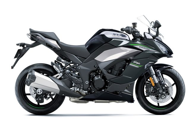 カワサキNinja1000SX（メタリックディアブロブラック×メタリックファントムシルバー）