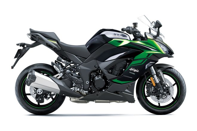 カワサキNinja1000SX（エメラルドブレイズドグリーン×メタリックマットグラフェンスチールグレー）