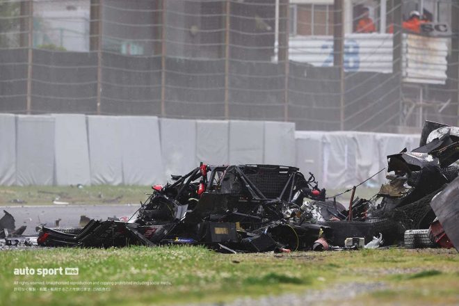 2023スーパーGT第3戦鈴鹿で大クラッシュに見舞われた松田次生（MOTUL AUTECH Z）