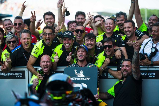 2023MotoGP：マルコ・ベゼッチ（Mooney VR46 Racing Team）