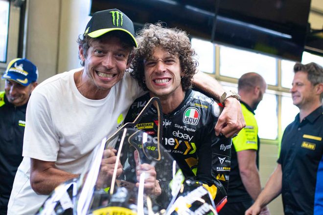 バレンティーノ・ロッシ、マルコ・ベゼッチ（Mooney VR46 Racing Team）／2023MotoGP第10戦オーストリアGP