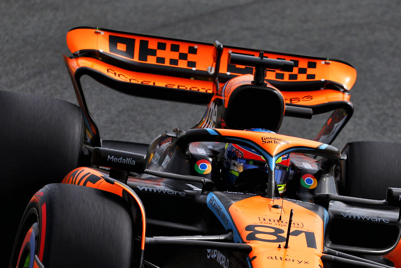2023年F1第14戦オランダGP　オスカー・ピアストリ（マクラーレンMCL60）