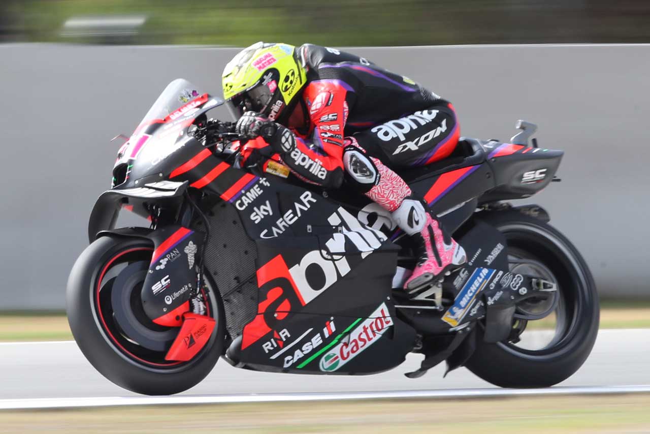 アレイシ・エスパルガロ（アプリリア・レーシング）／2023MotoGP第11戦カタルーニャGP 初日