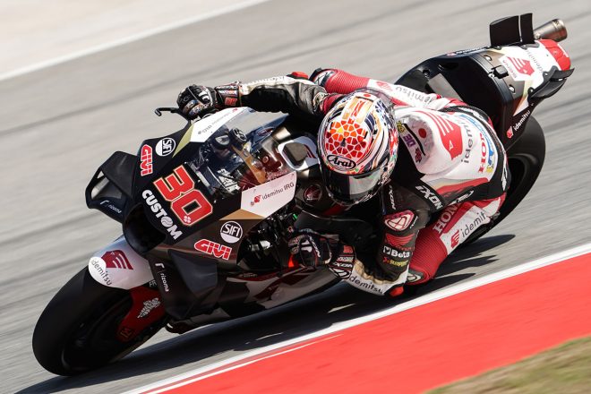 中上貴晶（LCRホンダ・イデミツ）／2023MotoGP第11戦カタルーニャGP