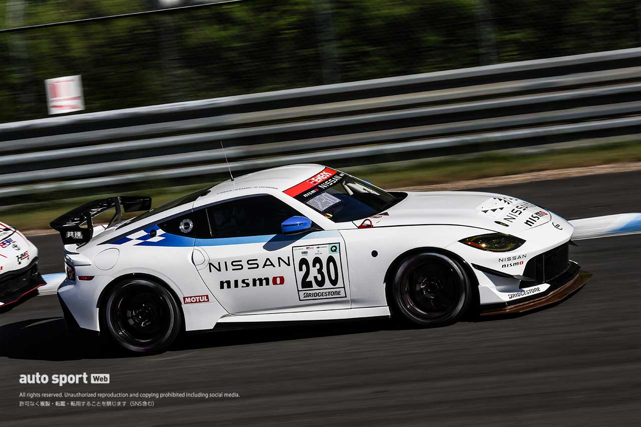 2023スーパー耐久第5戦もてぎ　Nissan Z Racing Concept（平手晃平／佐々木大樹／高星明誠）