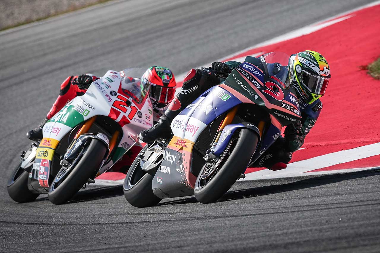 アンドレア・マントヴァーニ（RNF MotoE Team）／2023MotoE第7戦カタルーニャ大会