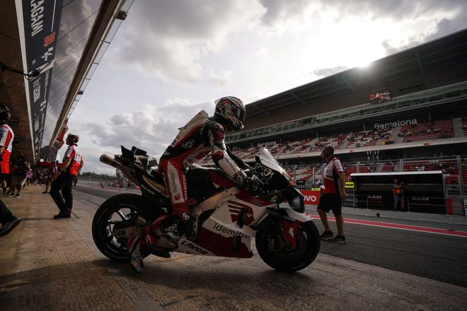 中上貴晶（LCRホンダ・イデミツ）／2023MotoGP第11戦カタルーニャGP 2日目