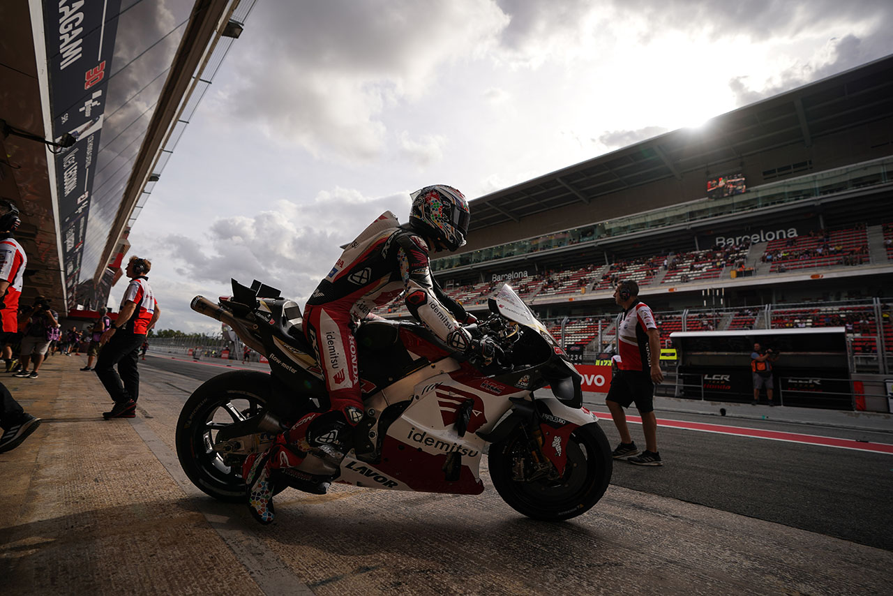 中上貴晶（LCRホンダ・イデミツ）／2023MotoGP第11戦カタルーニャGP 2日目