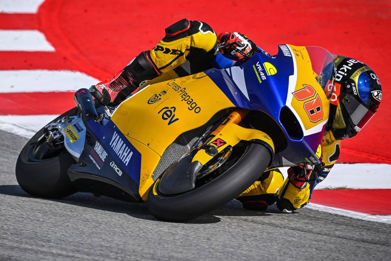 マニュエル・ゴンザレス（Correos Prepago Yamaha VR46 Team）／2023MotoGP第11戦カタルーニャGP