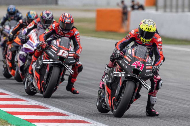 アレイシ・エスパルガロ（アプリリア・レーシング）／2023MotoGP第11戦カタルーニャGP