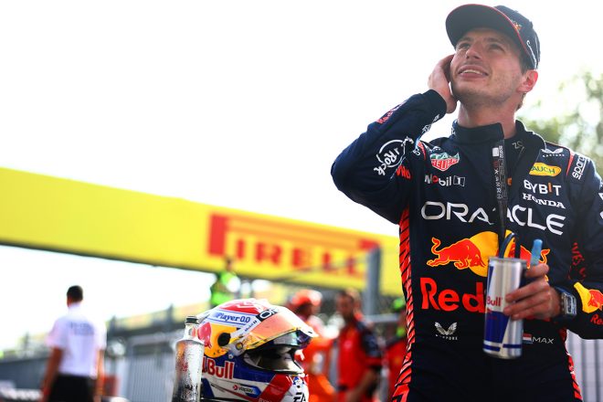 2023年F1第15戦イタリアGP　マックス・フェルスタッペン（レッドブル）