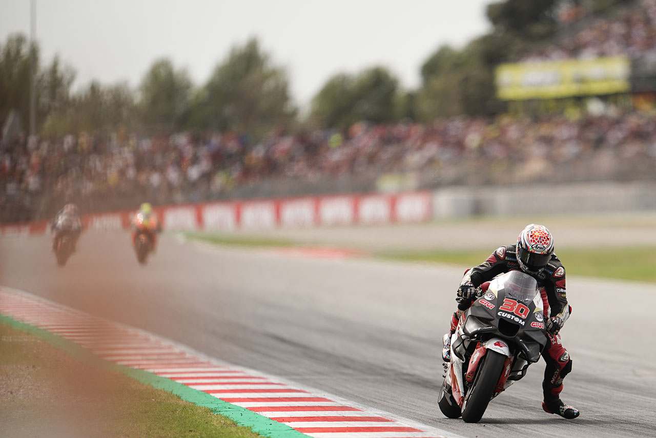 中上貴晶（LCRホンダ・イデミツ）／2023MotoGP第11戦カタルーニャGP 決勝