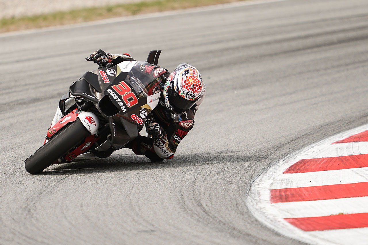 中上貴晶（LCRホンダ・イデミツ）／2023MotoGP第11戦カタルーニャGP 決勝