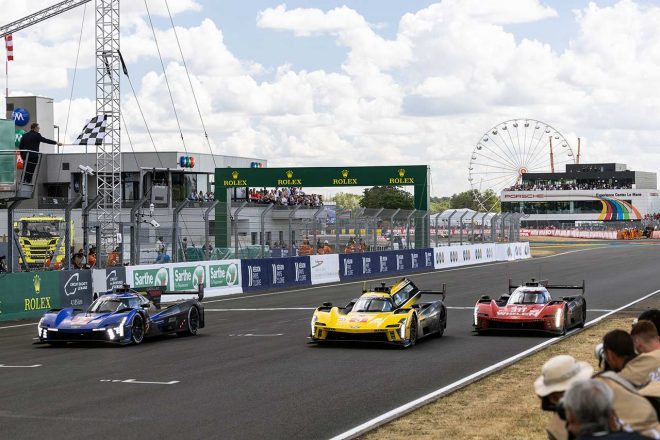 2023年のル・マン24時間レースに3台がエントリーしたキャデラックVシリーズ.R