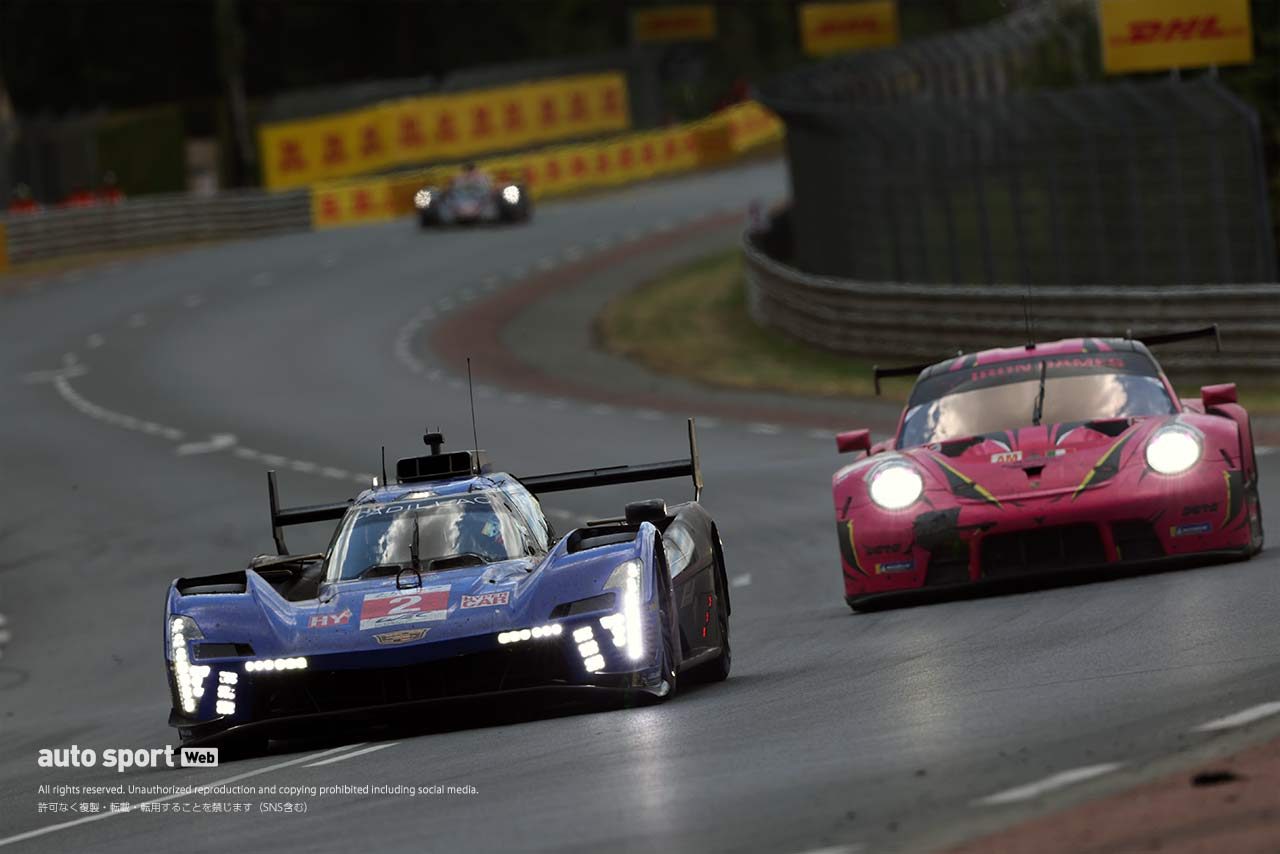 2023年のル・マン24時間で3位表彰台を獲得したキャデラックVシリーズ.R（E.バンバー／A.リン／R.ウエストブルック組）