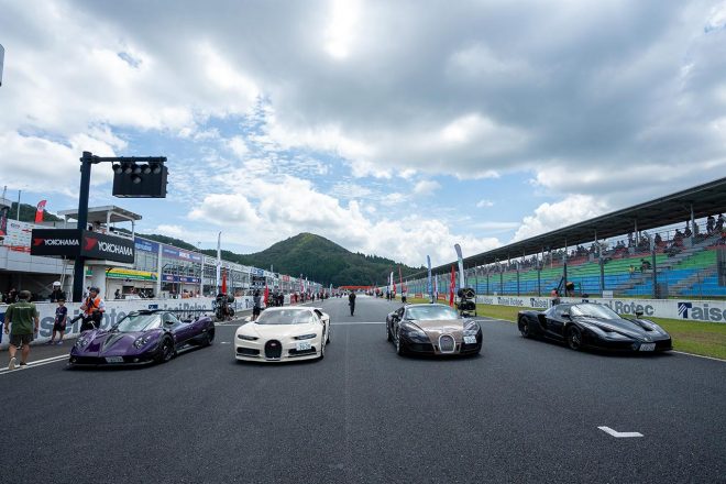 GTワールドチャレンジ・アジア第5ラウンド岡山　レース前にグリッドを彩ったMZ SUPERCARのクルマたち