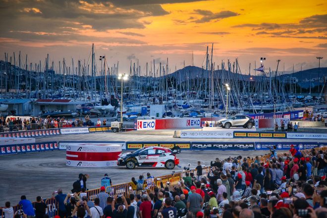 セバスチャン・オジエ／ヴァンサン・ランデ組（トヨタGRヤリス・ラリー1）　2023年WRC第10戦アクロポリス・ラリー・ギリシャ