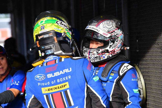 GT300専有テストに参加した61号車SUBARU BRZ R&D SPORT