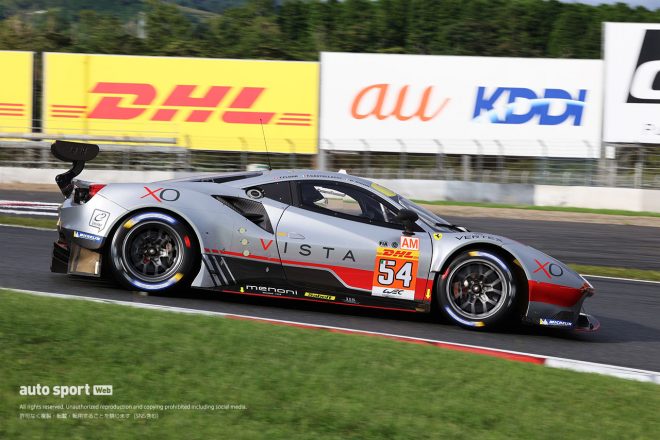 54号車フェラーリ488 GTEエボ（AFコルセ）　2023年WEC第6戦富士6時間レース
