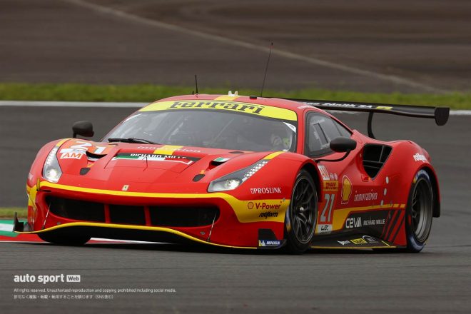 AFコルセの21号車フェラーリ488 GTE Evo