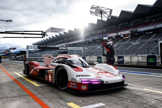 ケビン・エストーレのアタックにより予選3番手を獲得した6号車ポルシェ963