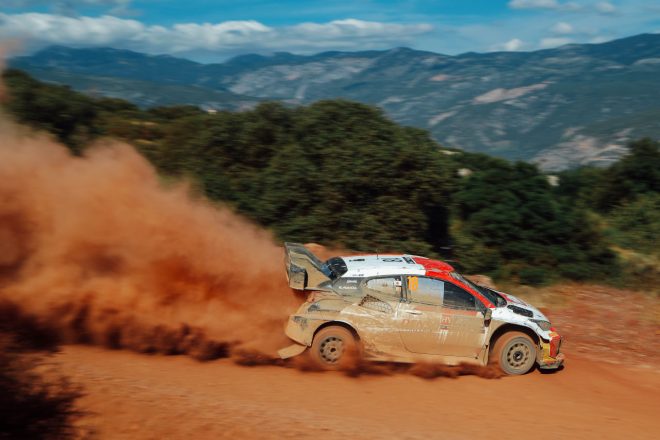 勝田貴元/アーロン・ジョンストン組(トヨタGRヤリス・ラリー1) 2023年WRC第10戦アクロポリス・ラリー・ギリシャ