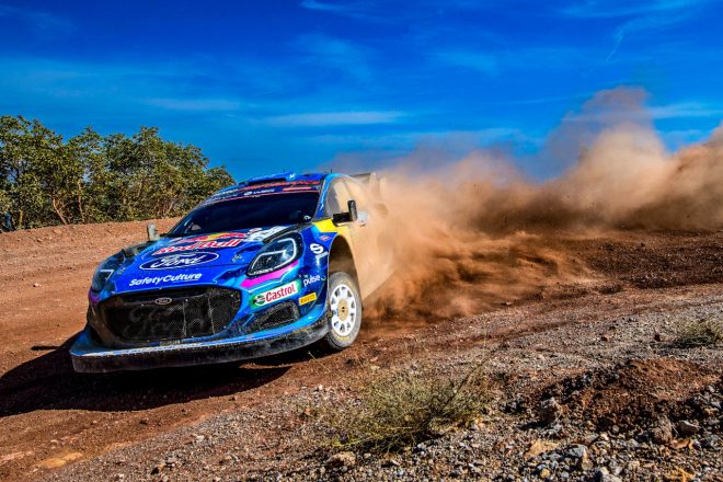 オット・タナク(フォード・プーマ・ラリー1) 2023年WRC第10戦アクロポリス・ラリー・ギリシャ