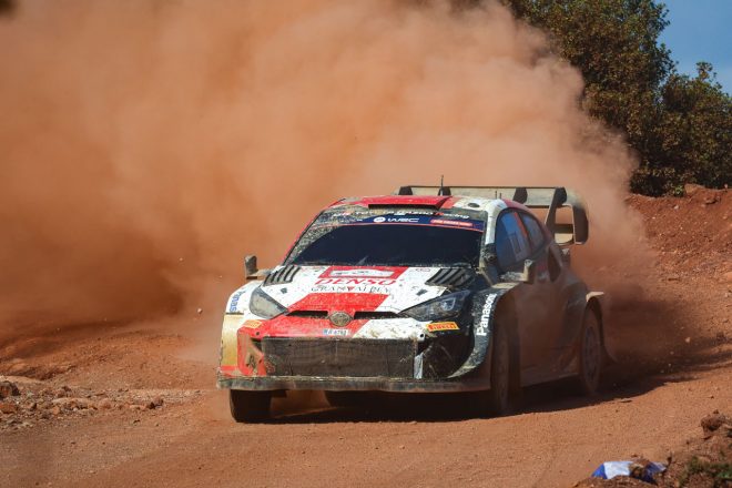 勝田貴元/アーロン・ジョンストン組(トヨタGRヤリス・ラリー1) 2023年WRC第10戦アクロポリス・ラリー・ギリシャ