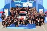2023年シーズン8勝目を挙げたTOYOTA GAZOO Racingワールドラリーチーム　2023年WRC第10戦アクロポリス・ラリー・ギリシャ