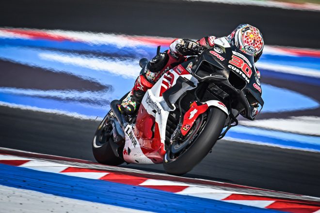 中上貴晶（LCRホンダ・イデミツ）／2023MotoGP第12戦サンマリノGP 決勝
