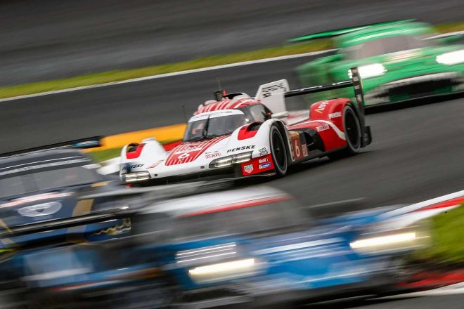 今季2度目の表彰台を獲得した6号車ポルシェ963