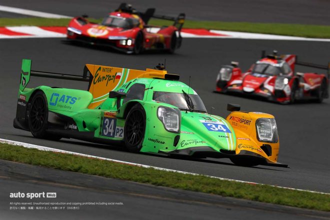 LMP2クラスのランキング2位につけるインターユーロポル・コンペティション