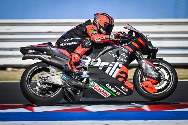 マーベリック・ビニャーレス（アプリリア・レーシング）／2023MotoGPミサノ公式テスト