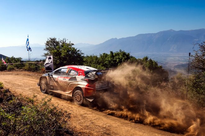 セバスチャン・オジエ/ヴァンサン・ランデ組(トヨタGRヤリス・ラリー1) 2023年WRC第10戦アクロポリス・ラリー・ギリシャ