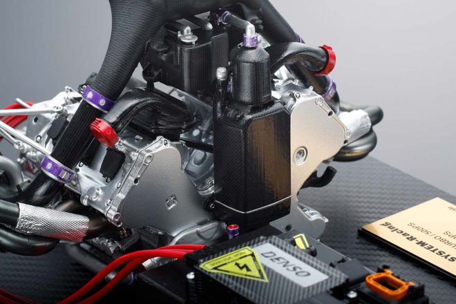 日下エンジニアリングが製作したTOYOTA TS050 HYBRID Powertrain 1/6スケールモデル