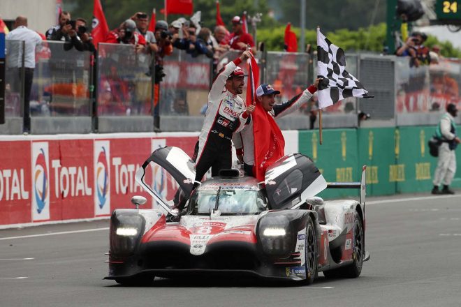 2018年、トヨタは初めてル・マン24時間レースを制した。その際のマシンがTS050ハイブリッドだ