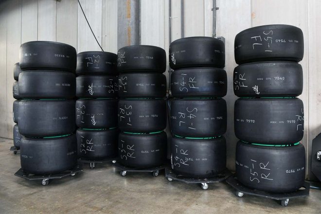 再生可能原料の割合を変更した横浜ゴムのタイヤがテストされた