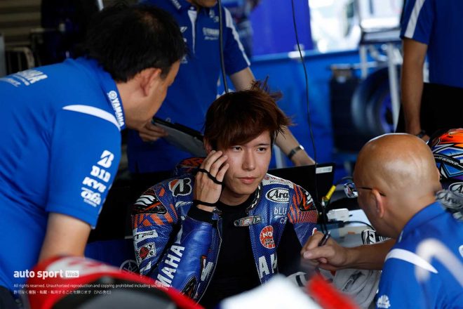 JSB1000：岡本裕生（YAMAHA FACTORY RACING TEAM）／2023全日本ロード 岡山公開テスト1日目