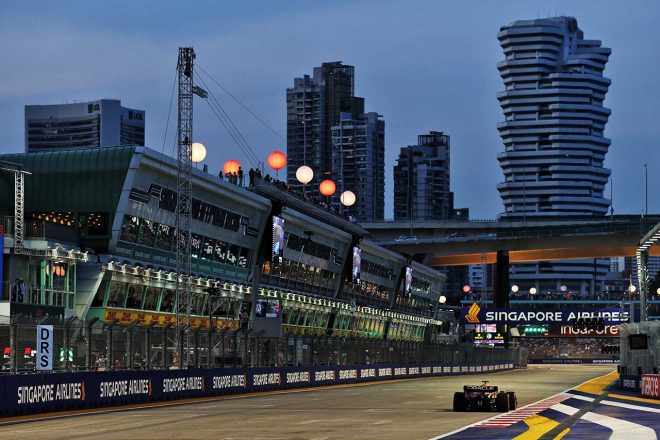 2022年F1シンガポールGP　マックス・フェルスタッペン（レッドブル）