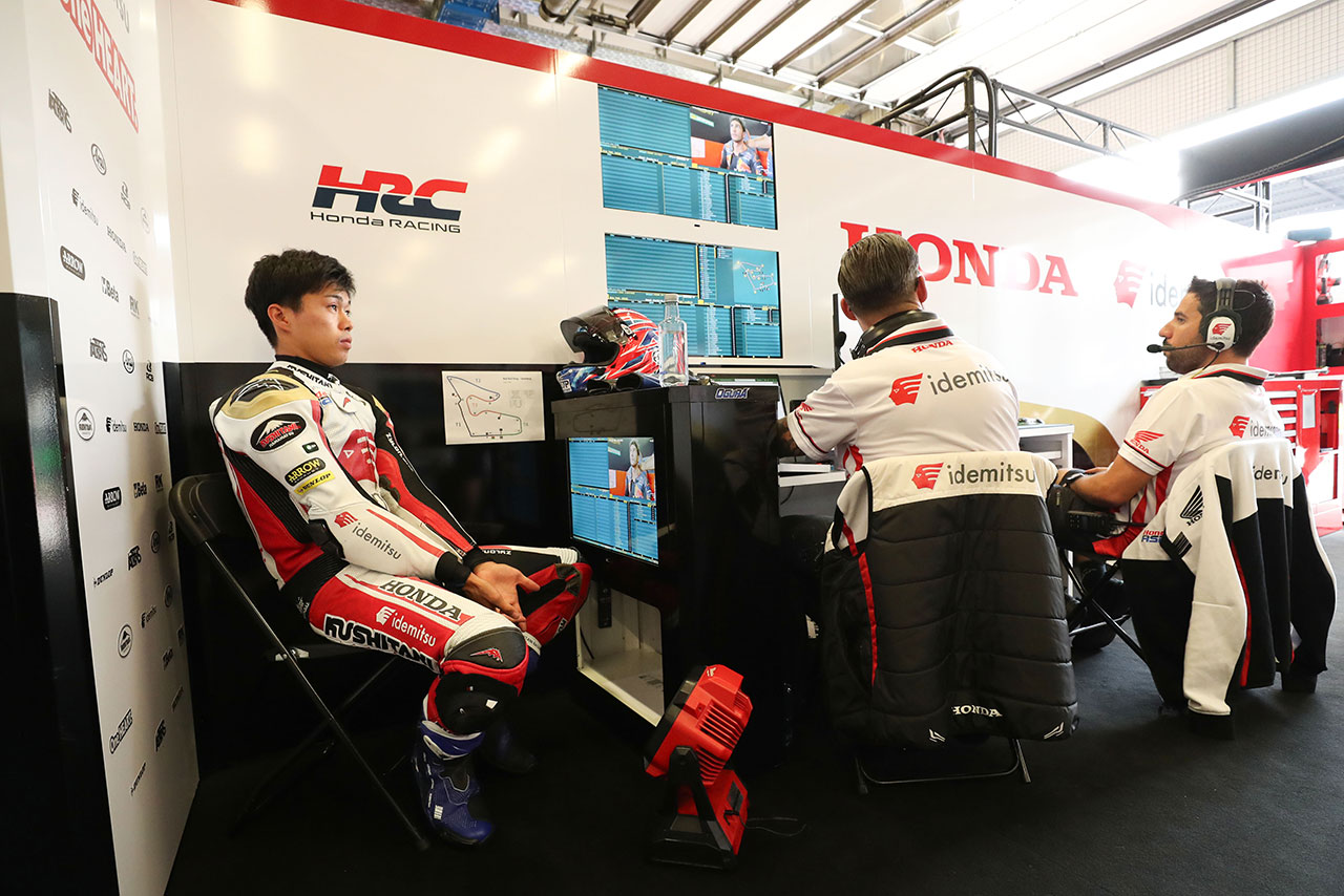 小椋藍（IDEMITSU Honda Team Asia）／2023MotoGP第11戦カタルーニャGP