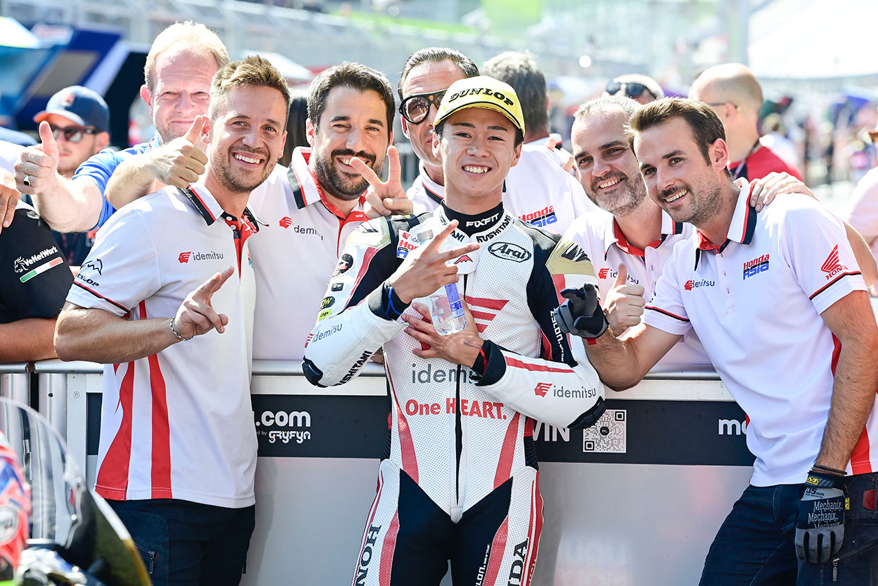 小椋藍（IDEMITSU Honda Team Asia）／2023MotoGP第10戦オーストリアGP