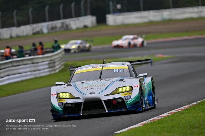 2023スーパーGT第6戦SUGO　Syntium LMcorsa GR Supra GT（吉本大樹／河野駿佑）
