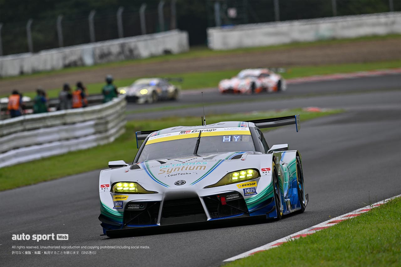 2023スーパーGT第6戦SUGO　Syntium LMcorsa GR Supra GT（吉本大樹／河野駿佑）