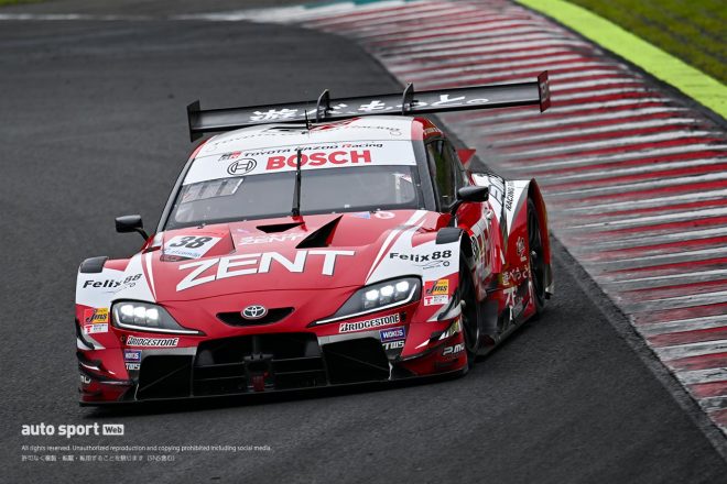 2023スーパーGT第6戦SUGO　ZENT CERUMO GR Supra（立川祐路／石浦宏明）