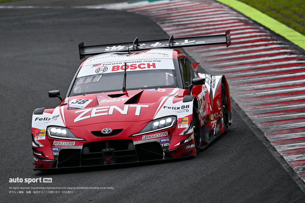 2023スーパーGT第6戦SUGO　ZENT CERUMO GR Supra（立川祐路／石浦宏明）