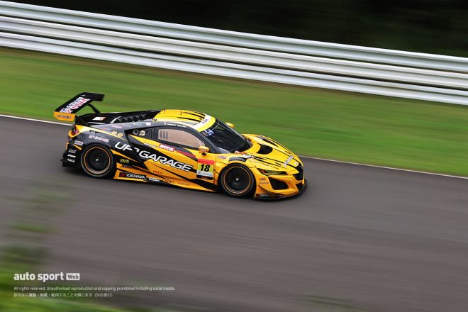2023スーパーGT第6戦SUGO　UPGARAGE NSX GT3（小林崇志／小出峻）