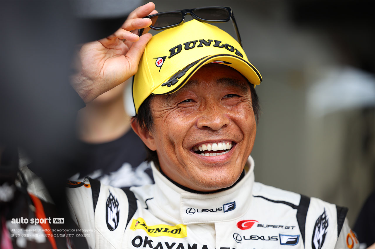 2023スーパーGT第6戦SUGO　GT300クラスのポールポジションを獲得した高木真一（K-tunes RC F GT3）