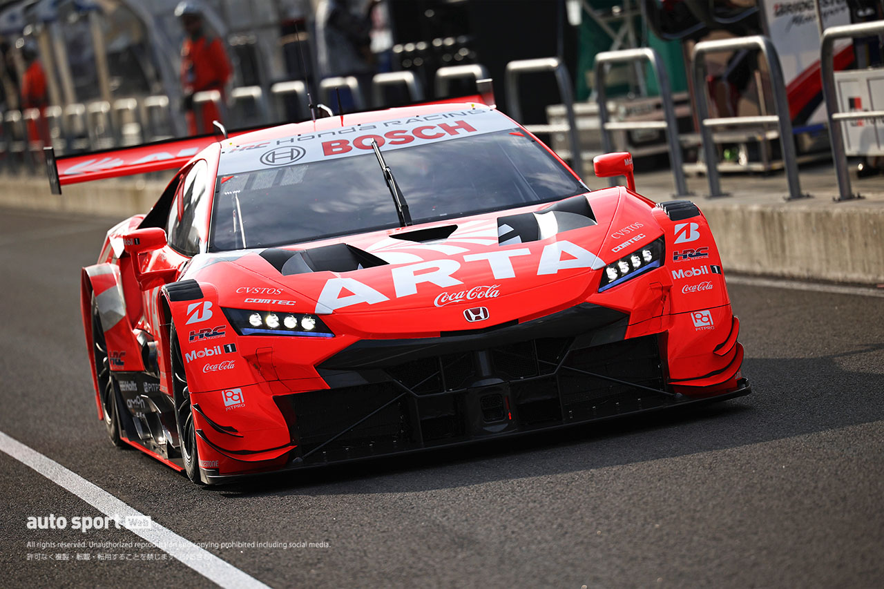 2023スーパーGT第6戦SUGO　ARTA MUGEN NSX-GT（野尻智紀／大湯都史樹）