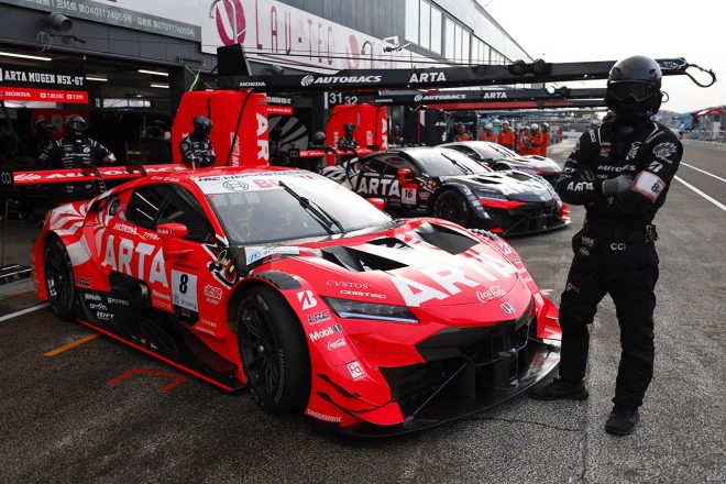 2023スーパーGT第6戦SUGO ARTA MUGEN NSX-GT(野尻智紀/大湯都史樹)