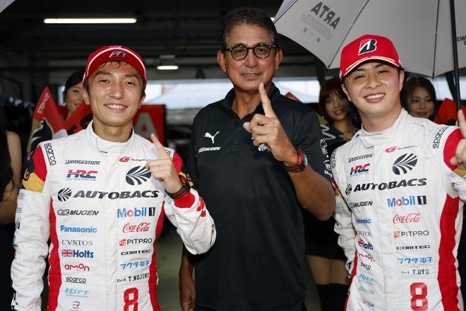 2023スーパーGT第6戦SUGO　野尻智紀／大湯都史樹（ARTA MUGEN NSX-GT）